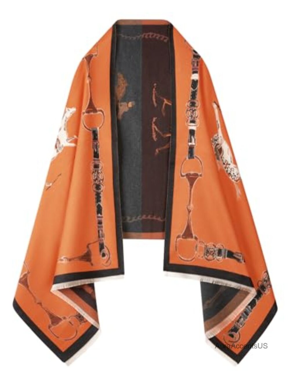 Reversible Pashmina Shawl Wrap Women 100% Acrylic Large Scarf